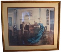 Moment Musicale by Marguerite S Pearson Print