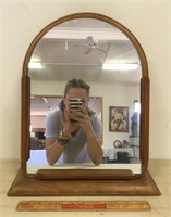 WOOD FRAMED ACCENT MIRROR