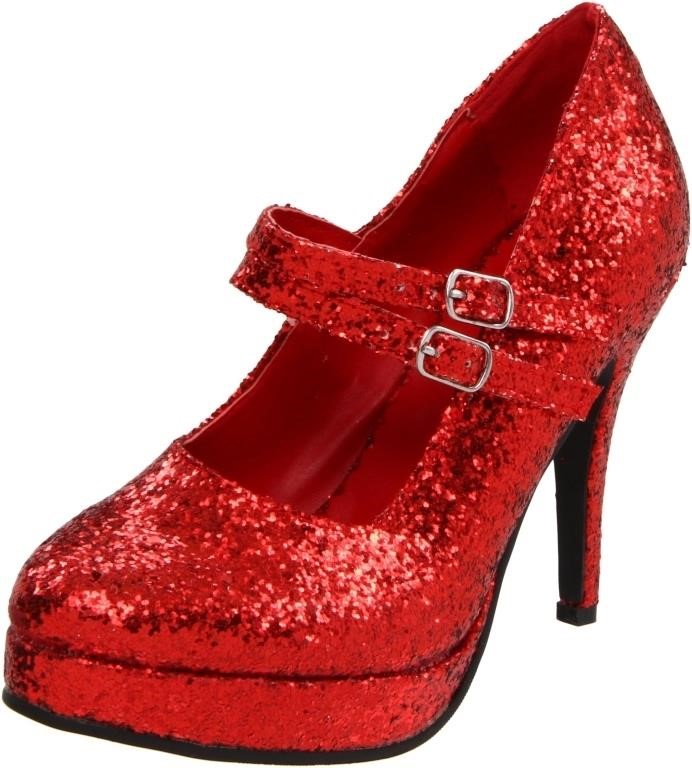 Ellie Shoes Women's 421-Jane-G Maryjane Pump, Red