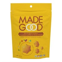 Sealed - MADEGOOD Cheddar-flavoured puffed cracker