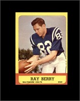 1963 Topps #4 Ray Berry EX to EX-MT+