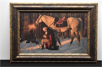 PRAYER AT VALLEY FORGE by Arnold Friberg