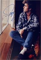 Autograph COA George Michael Photo