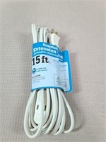 15ft Household Extension Cord NEW!