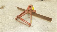 3 POINT HITCH BACK BLADE- 6 FOOT