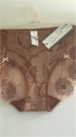 Empreinte brown lace panty XXL