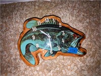 Bass Fish Clock