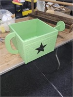 Wood Water Can Planter Box