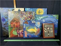 Variety of Children's Art