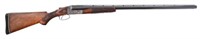 Engraved Ithaca Double Barrel Trap Shotgun 4E