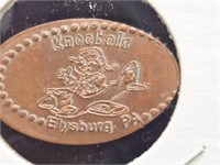 Smashed penny token Knoebels