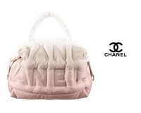 NWT Chanel Doudoune Embossed bag Neiman Marcus