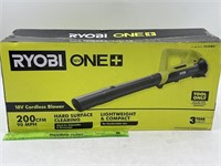 NEW Ryobi One + 18V Cordless Blower
