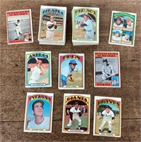 1972 Topps baseball card lot