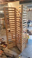 Pine Crafting Display Rack