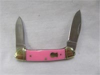 BOKER PINK CANOE POCKET KNIFE WITH BOX 3.75"