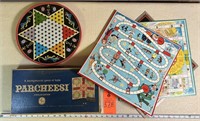 Vintage Parcheesi and Other Games