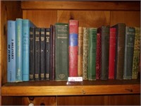 Misc allotment of antique hardback books