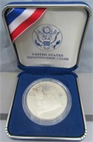 1987 US mint constitution proof silver dollar