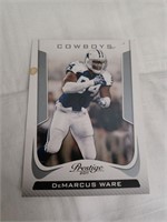 Vintage Dallas Cowboys DeMarcus Ware football card