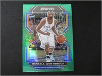 2021-22 PRIZM DRAFT RUSSELL WESTBROOK GREEN