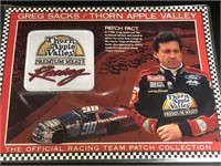 Greg Sacks & Robert Pressley collector patches