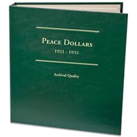 Littleton Peace Dollars 1921-1935 Collectors Book