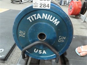 2 Titanium 20Kg Plates