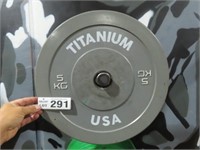 2 Titanium 5Kg Plates