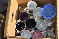 box of cups and glasses
