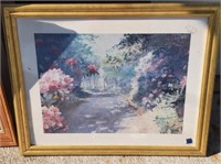 large floral picture