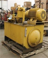 Hydraulic Unit w/Baldor 15 Hp 3Ph Electric Motor