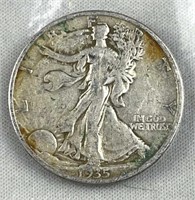 1935-D Walking Liberty Silver Half Dollar, US 50c
