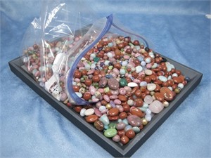 Assorted Stone Beads 5lbs