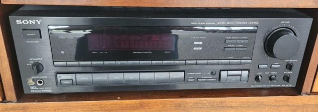 Sony STR-AV770 FM stereo/FM-AM receiver