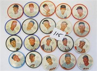 20 Vintage Shirriff Baseball Picture Wheels