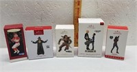 5 Hallmark Ornaments- Joe Montana,