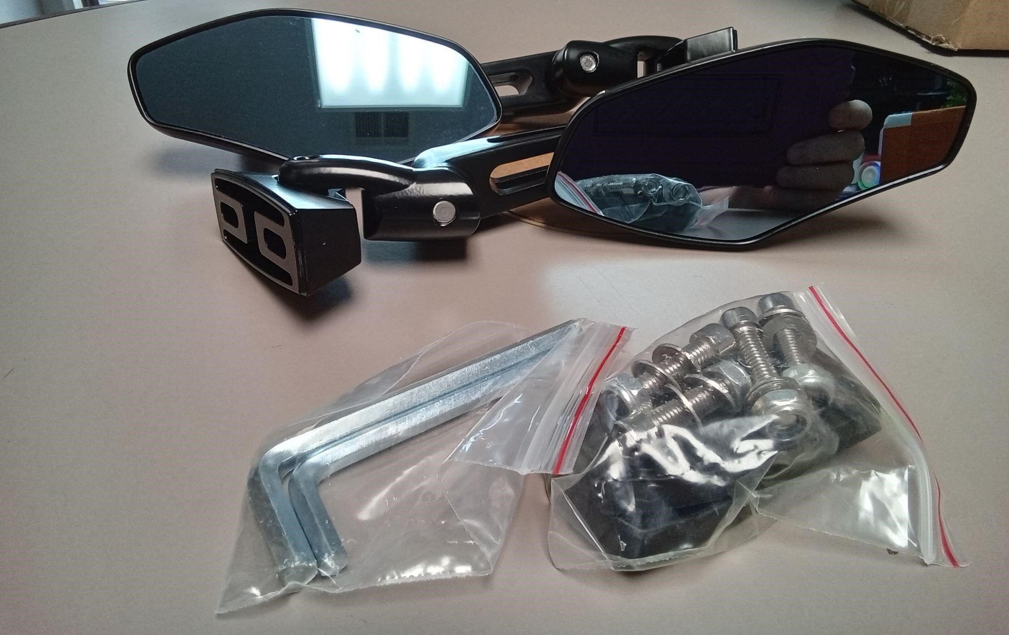 Set of Motorcycle Mirrors *UNKNOWN FIT*