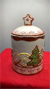 Holiday Treats Cookie Jar
