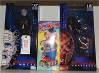 2 Hellraiser 18” Motion Activated Action figures