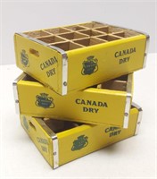 (3) Vintage Wooden Mini Canada Dry Crate
Sold