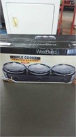 New Westbend Triple Cooker