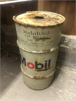 MOBIL OIL DRUM