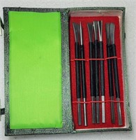 Soapstone carving tools set
