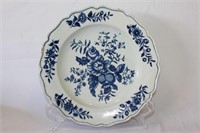 Dr Wall Period Worcester Plate,