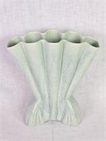 1950s Brush McCoy Pottery 721 Footed Fan Vase