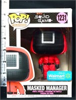 BNIB Funko Pop Squid Game Masked Manager figure