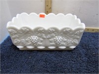 WESTMORELAND MILK GLASS PLANTER