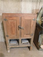 antique oak ice box