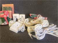 Extension cords and timers